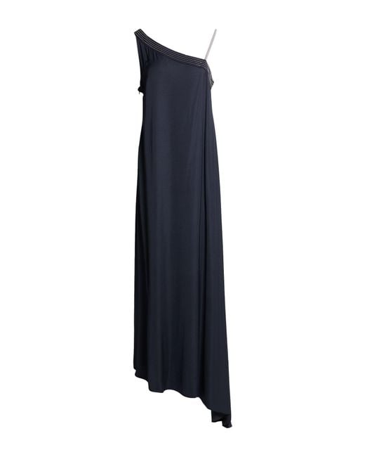 Peserico Blue Maxi Dress