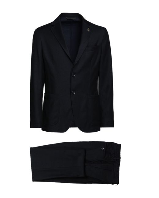Paoloni Black Suit for men