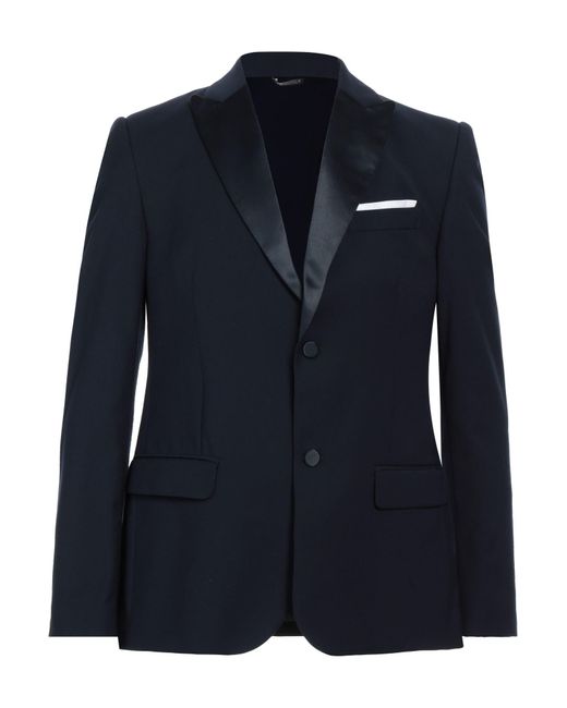 Daniele Alessandrini Blue Blazer for men