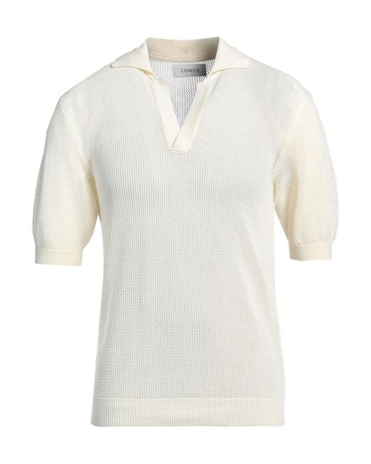Pullover di Laneus in White da Uomo