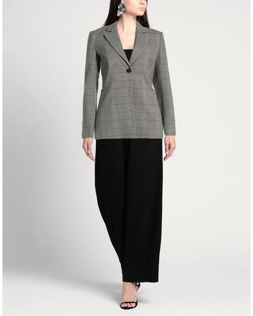 SIMONA CORSELLINI Gray Blazer