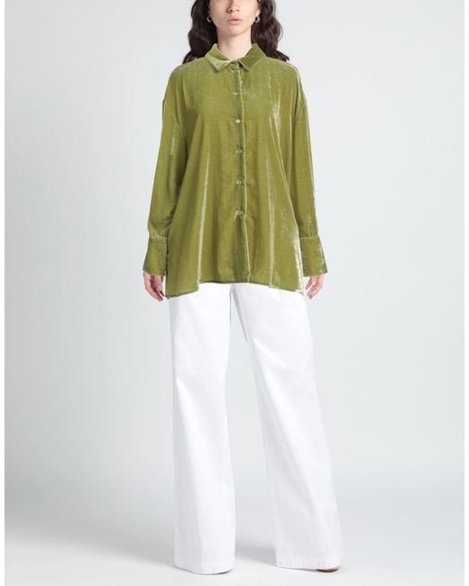 Semicouture Green Shirt