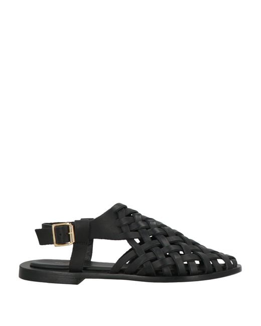 Mansur Gavriel Black Sandals