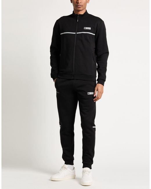EA7 Black Tracksuits for men