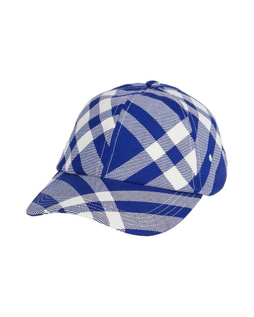 Burberry Blue Hat for men