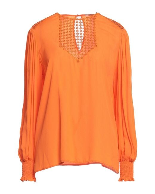 True Royal Orange Top