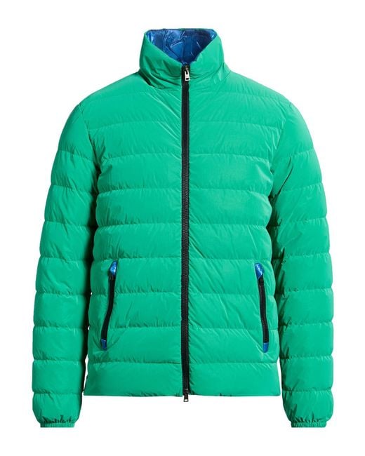 Herno Green Puffer Polyamide for men