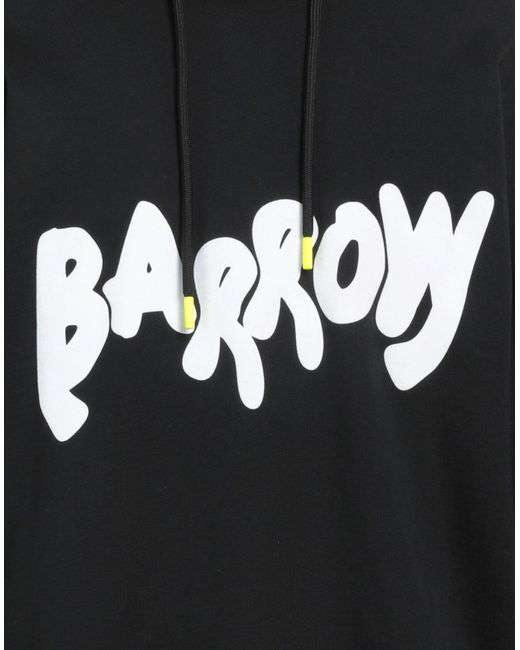 Barrow Black Sweatshirt Cotton for men