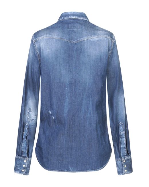 DSquared² Blue Denim Shirt