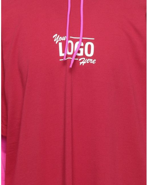 balenciaga red sweatshirt