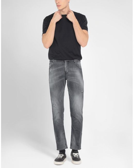 Dondup Gray Jeans for men