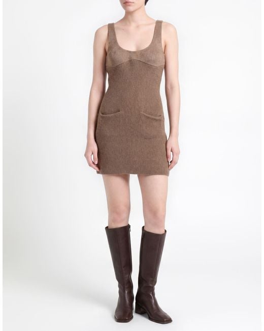Alexander Wang Brown Mini Dress