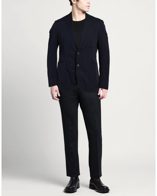 Messagerie Blue Blazer Polyacrylic, Elastane for men