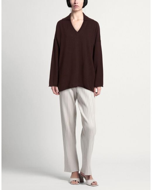 Canessa Brown Sweater Cashmere