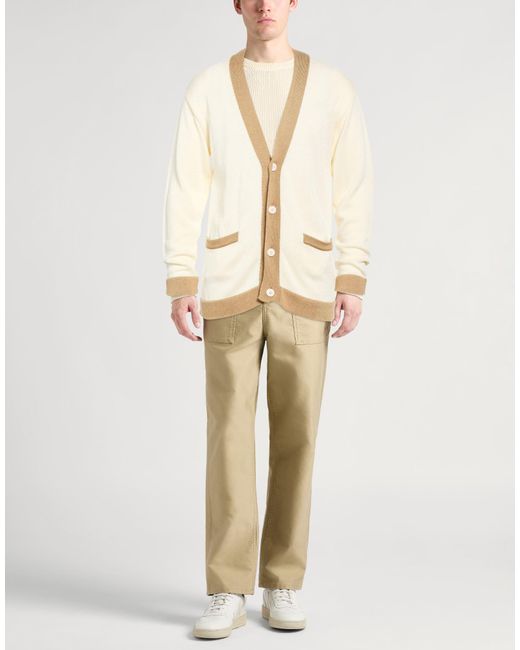 Lardini Natural Cardigan Cotton, Viscose for men