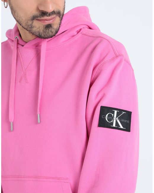 Calvin Klein Sweatshirt in Pink für Herren