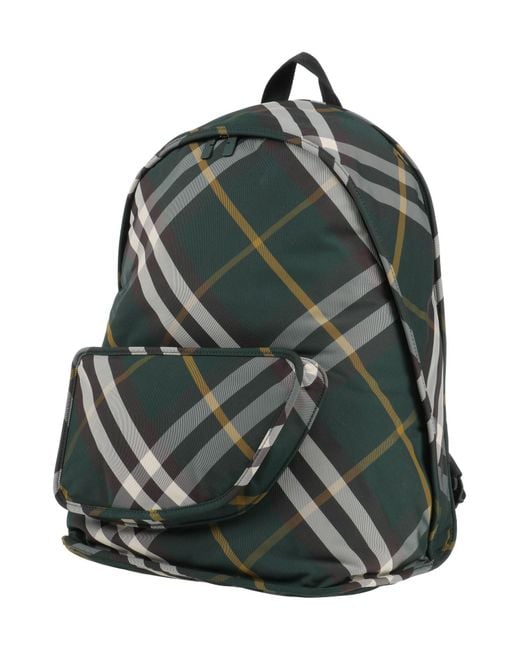 Burberry Green Rucksack for men