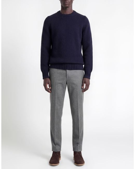 Alpha Studio Blue Sweater Wool, Polyamide, Alpaca Wool for men