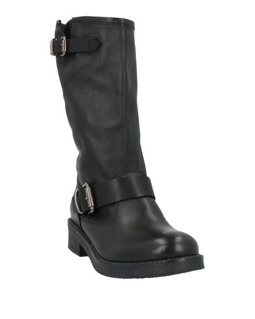 Frau Black Ankle Boots