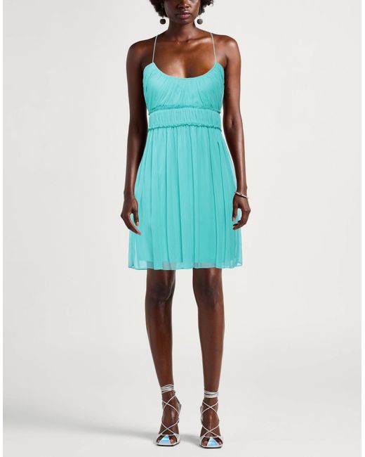 Patrizia Pepe Blue Mini Dress