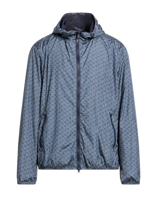 Herno Blue Jacket Polyamide for men