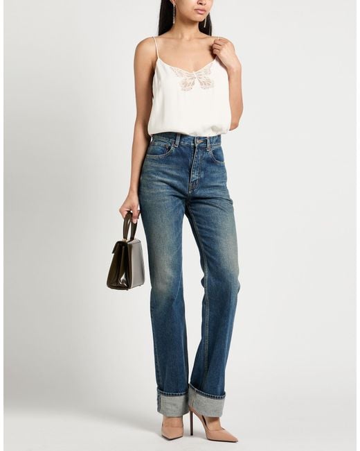 Twinset White Top Viscose