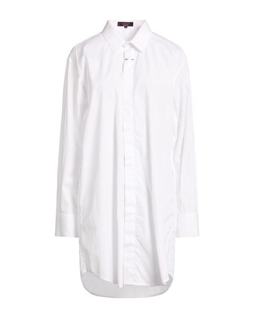 Barbara Bui White "Costumes" Shirt Cotton