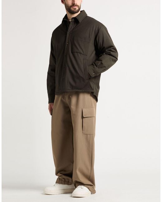 Jacquemus Brown Dark Jacket Virgin Wool, Elastane for men