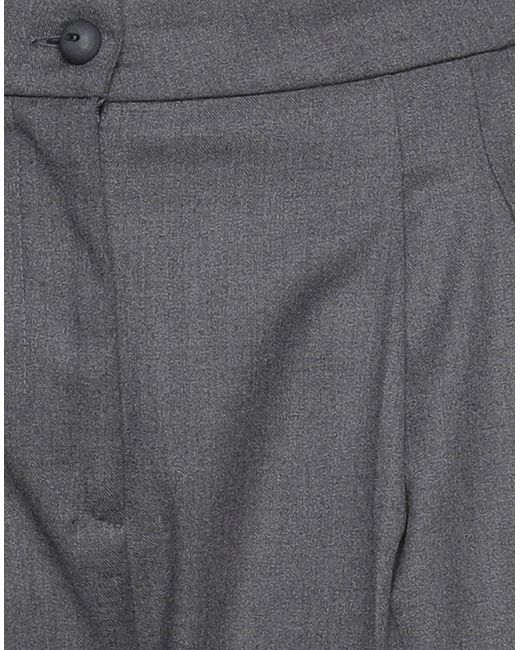 Nora Barth Gray Pants Polyester, Viscose, Elastane