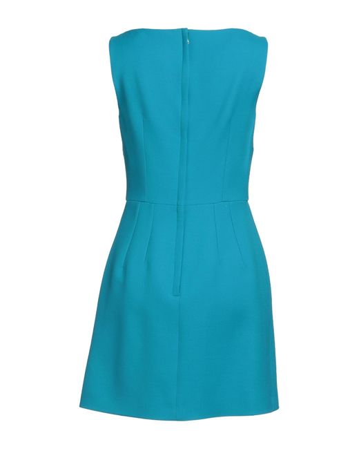 Dolce & Gabbana Blue Short Dress
