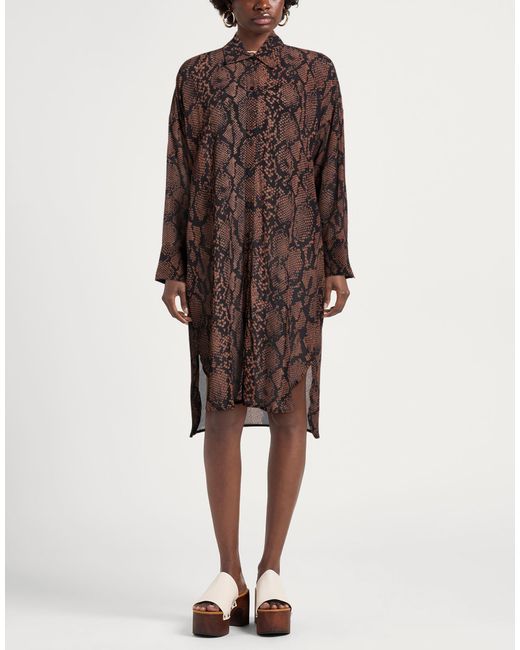 Fisico Brown Mini Dresses