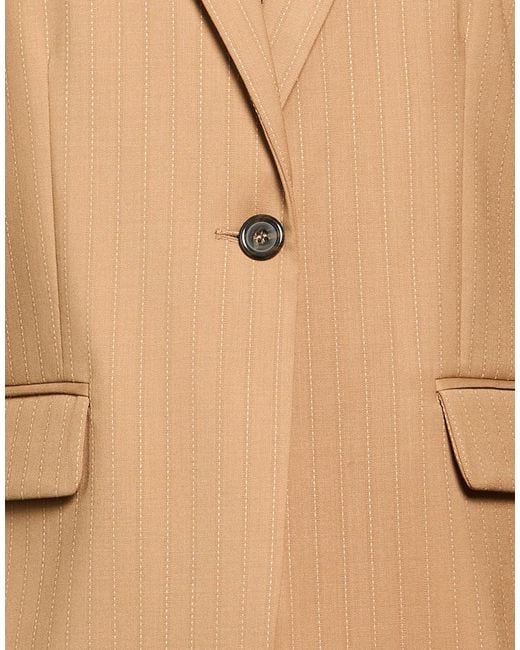 Ottod'Ame Natural Blazer Polyester, Virgin Wool, Elastane