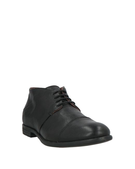 LE BOHÉMIEN Black Ankle Boots Calfskin for men