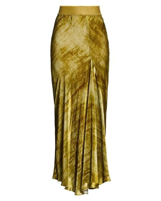 Gentry Portofino Green Maxi Skirts