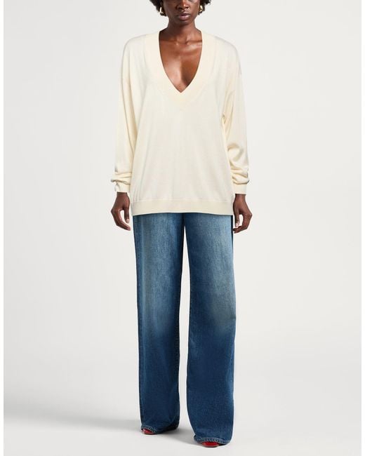 Alpha Studio White Jumper