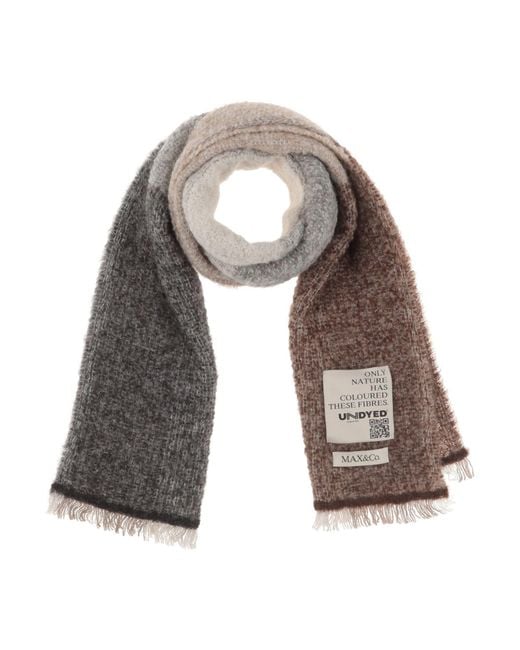 Bufanda MAX&Co. de color Gray