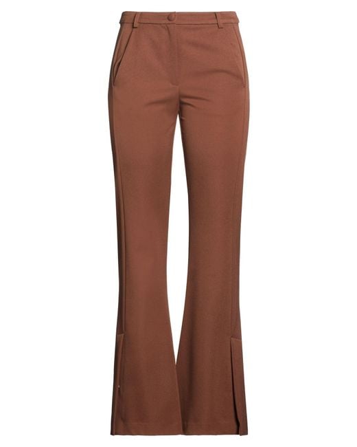 Patrizia Pepe Brown Trouser