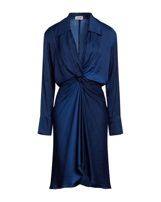 Zadig & Voltaire Blue Midi-Kleid