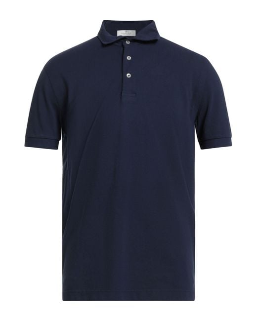 Panicale Blue Polo Shirts for men
