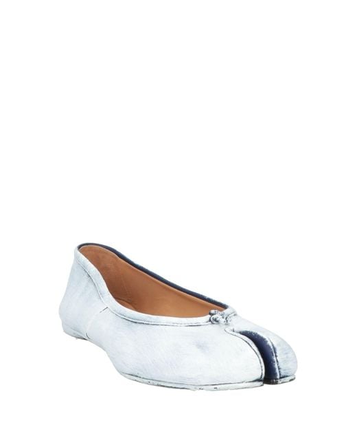 Ballerine di Maison Margiela in White