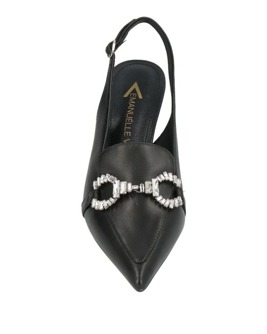 Emanuélle Vee Gray Pumps Leather