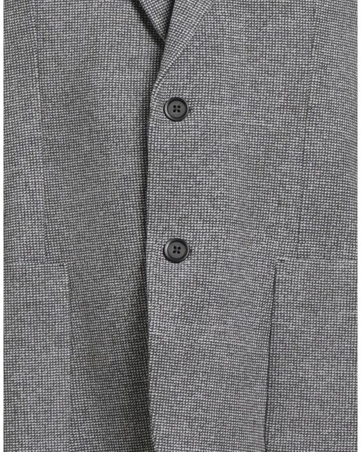 Circolo 1901 Gray Blazer Cotton, Elastane for men