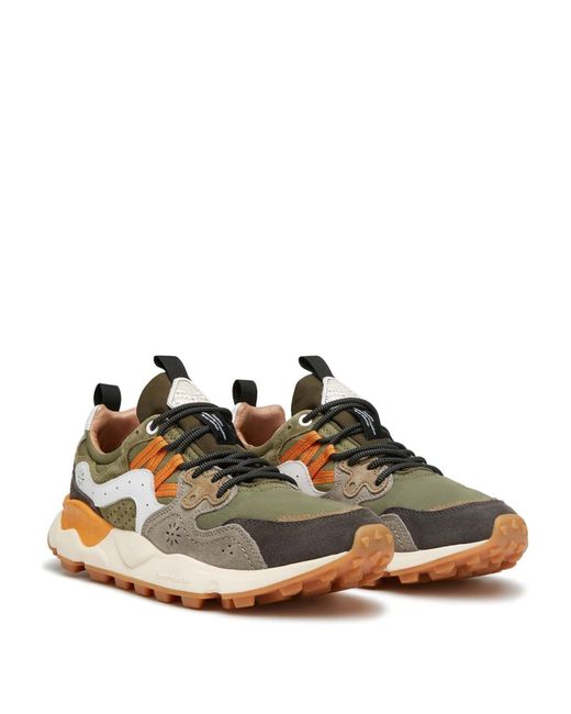 Flower Mountain Gray Sneakers