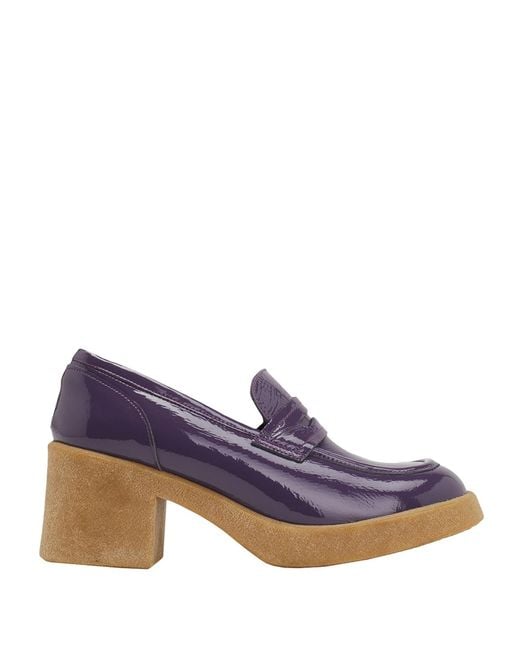 8 by YOOX Purple Loafer