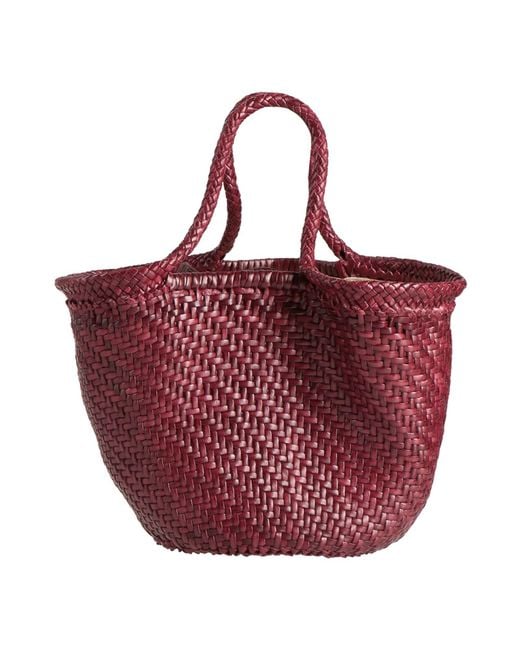 Dragon Diffusion Red Handbag Leather