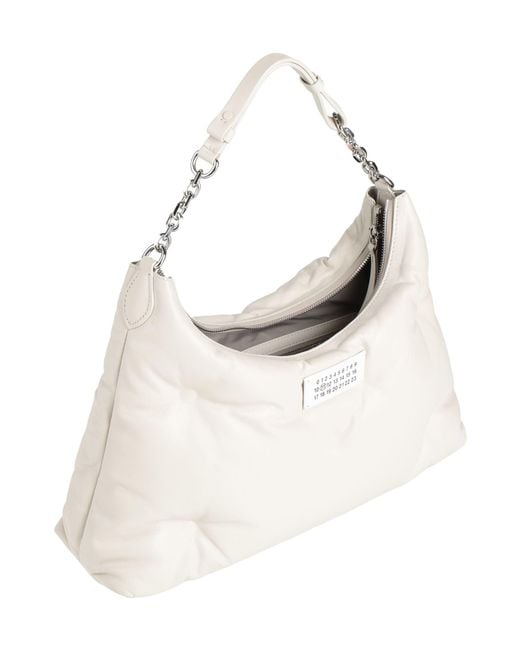 Maison Margiela White Shoulder Bags
