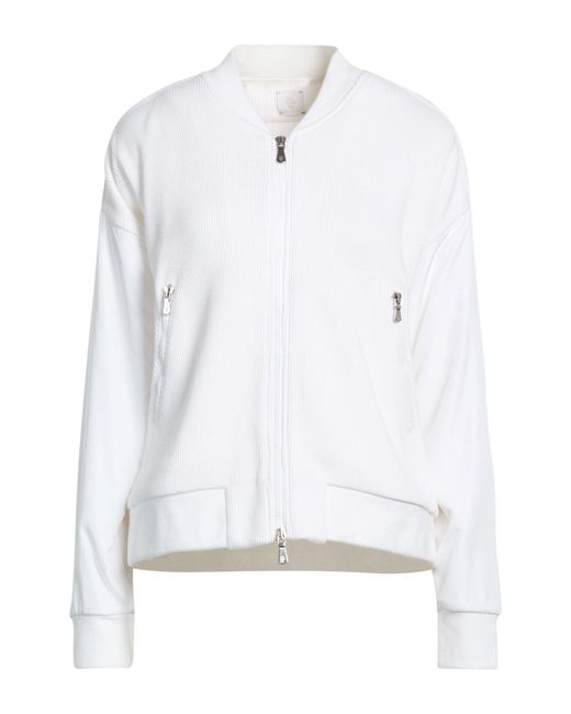 Sudadera Eleventy de color White