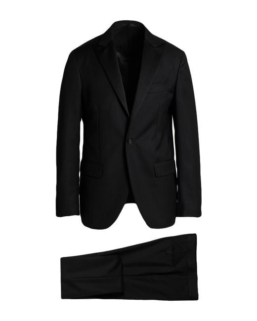 Traje Giampaolo de hombre de color Black
