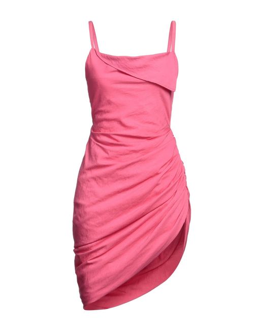 Jacquemus Pink Mini Dress