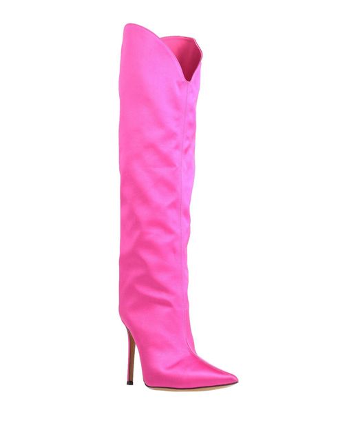 Alexandre Vauthier Pink Stiefel